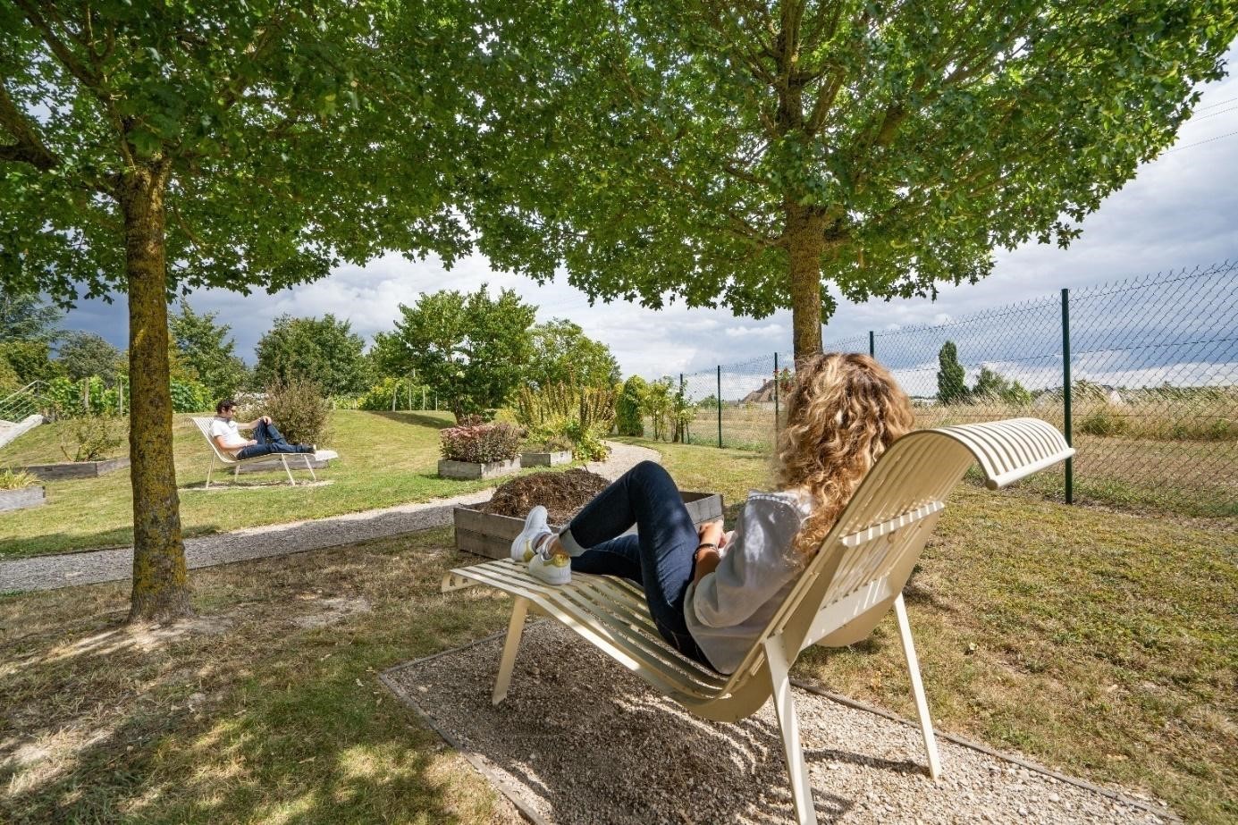 Jardin de vignes de Chouilly