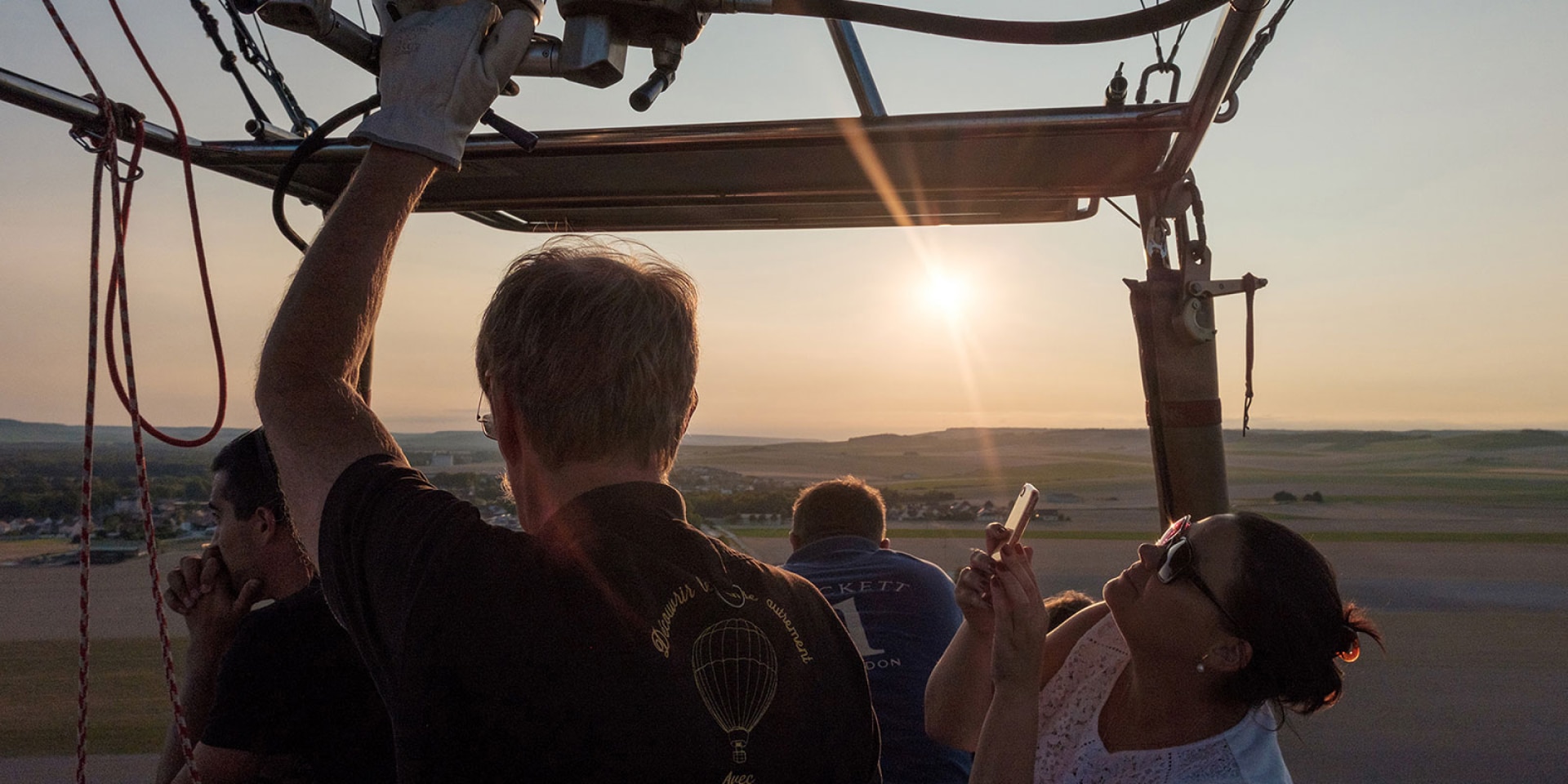 Bapteme de l'air en ballon Epernay Air tonic