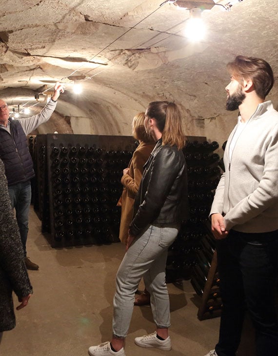 La tradition du champagne