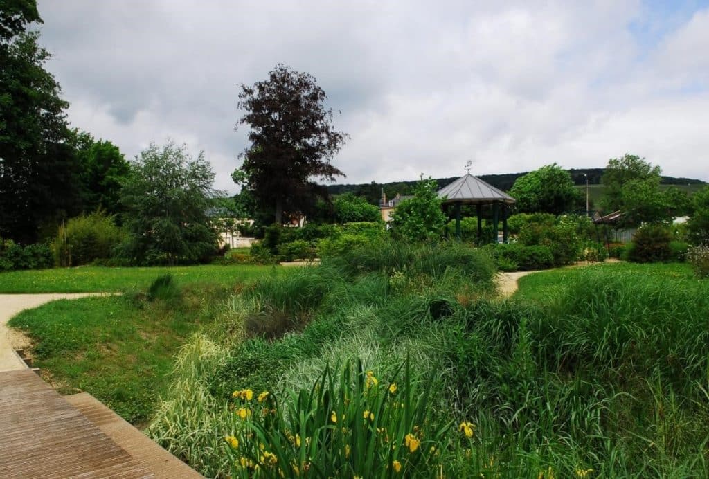 Le jardin de l'Hors du ru – Pierry ADT ©H. Guillaume