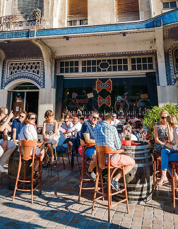 Terrasse art deco ©Cyrille Beudot